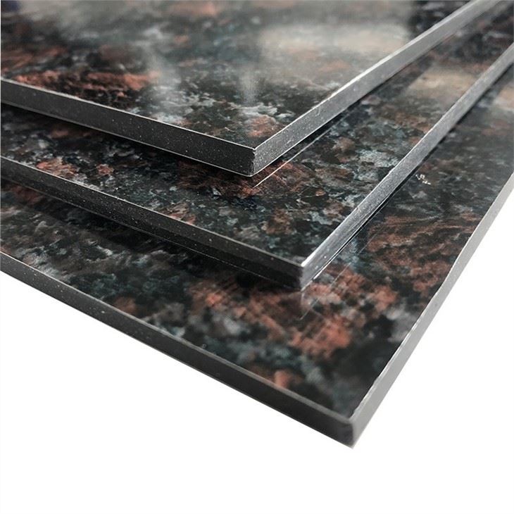 3mm Interior Wall Cladding Marble Aluminum Composite Panel