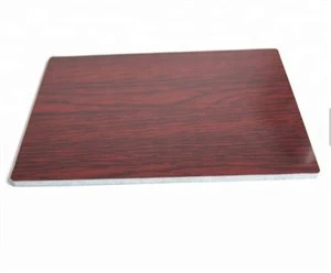 Panel Kekuatan Tinggi Panel Komposit Aluminium Acm Acp 3d Kayu Warna